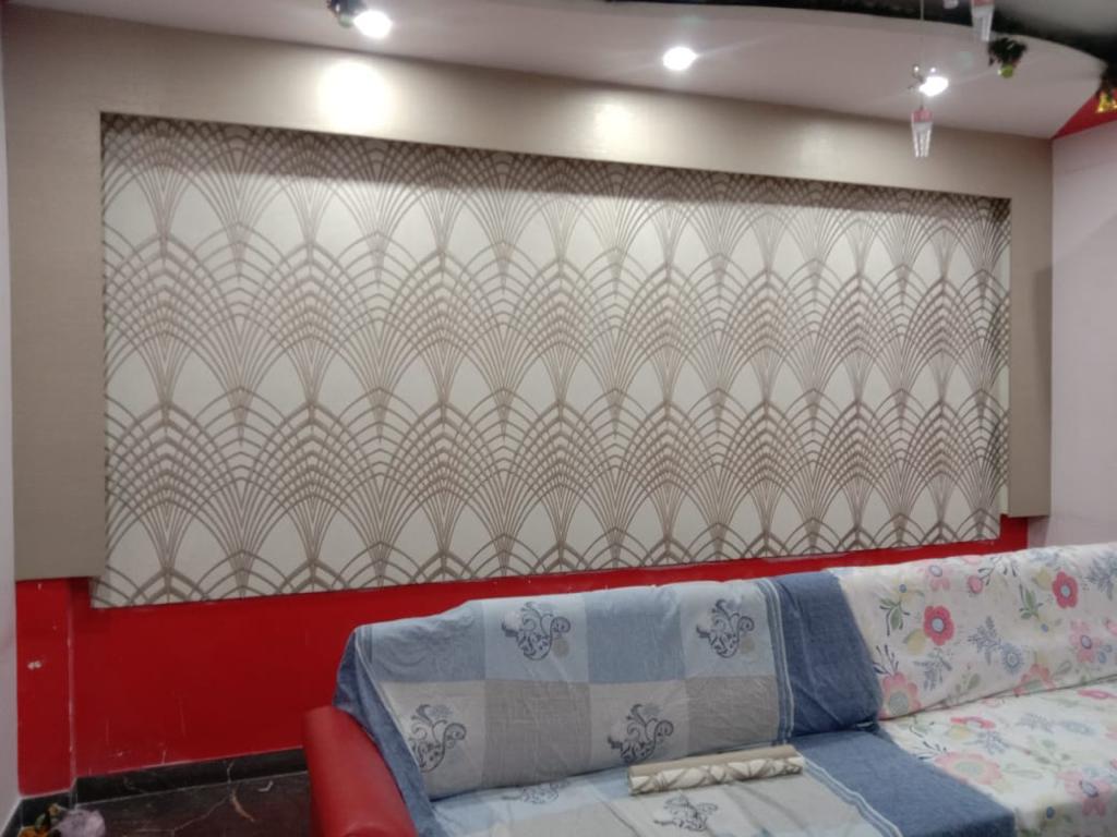Blue Shaker Kitchen — Detail, Kanpur